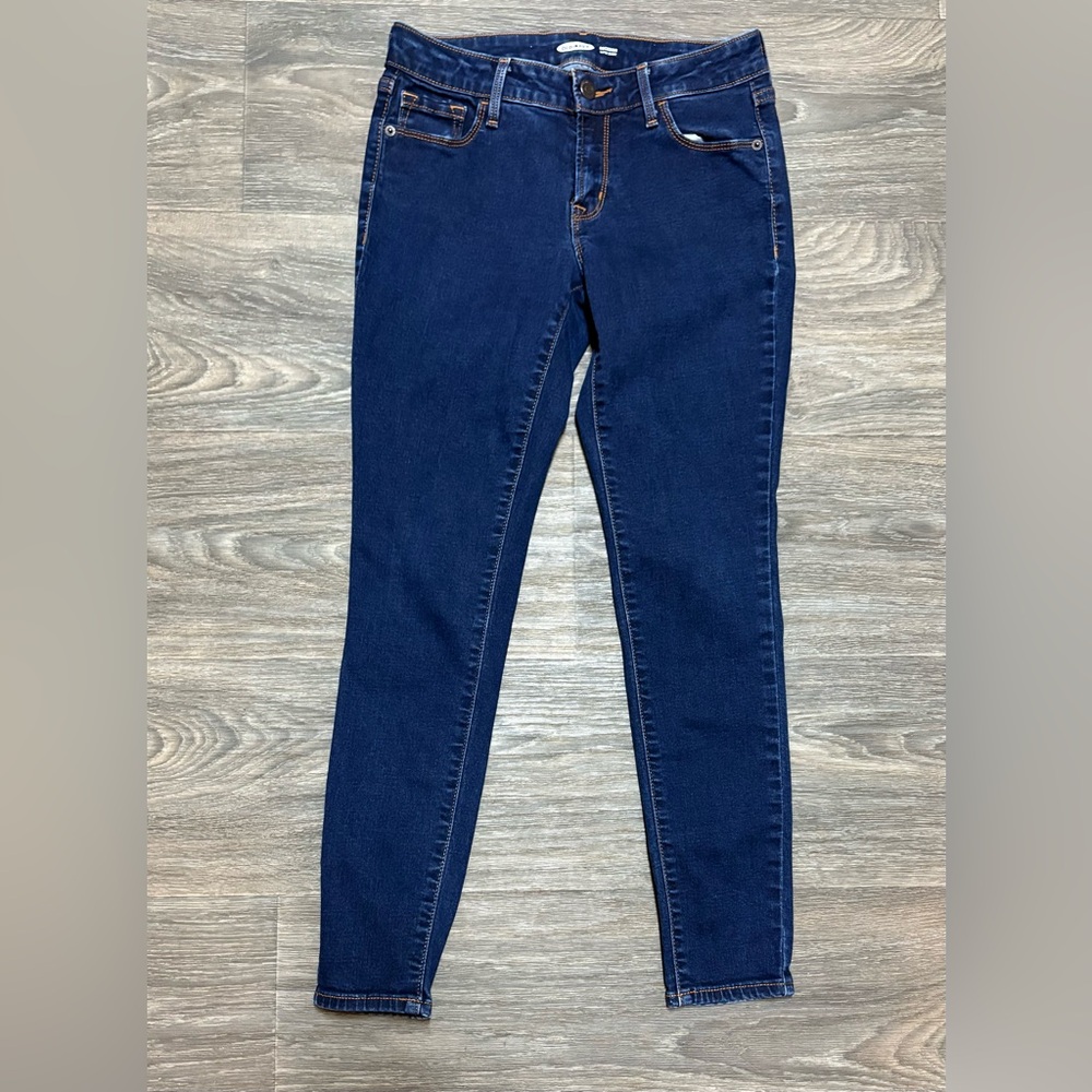 Old Navy Size 2P Women's Dark Blue Skinny Jeans